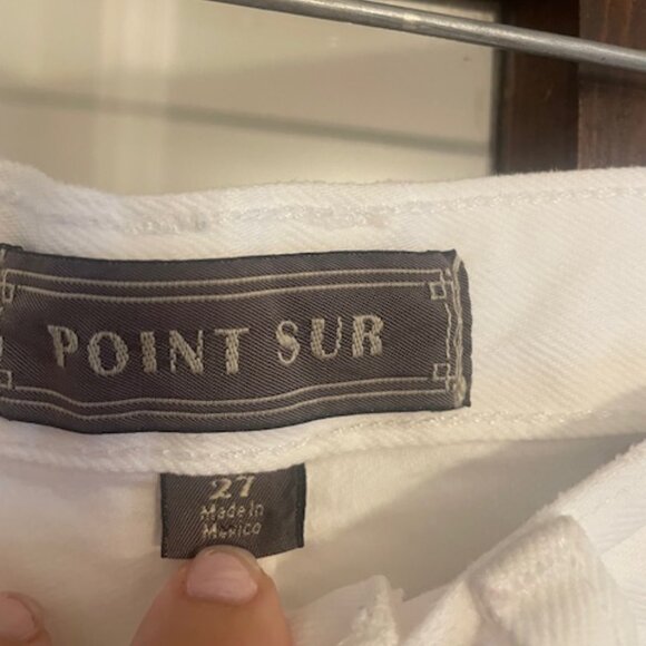 J.Crew Pont Sur White Jeans, Size 27 - Picture 3 of 4
